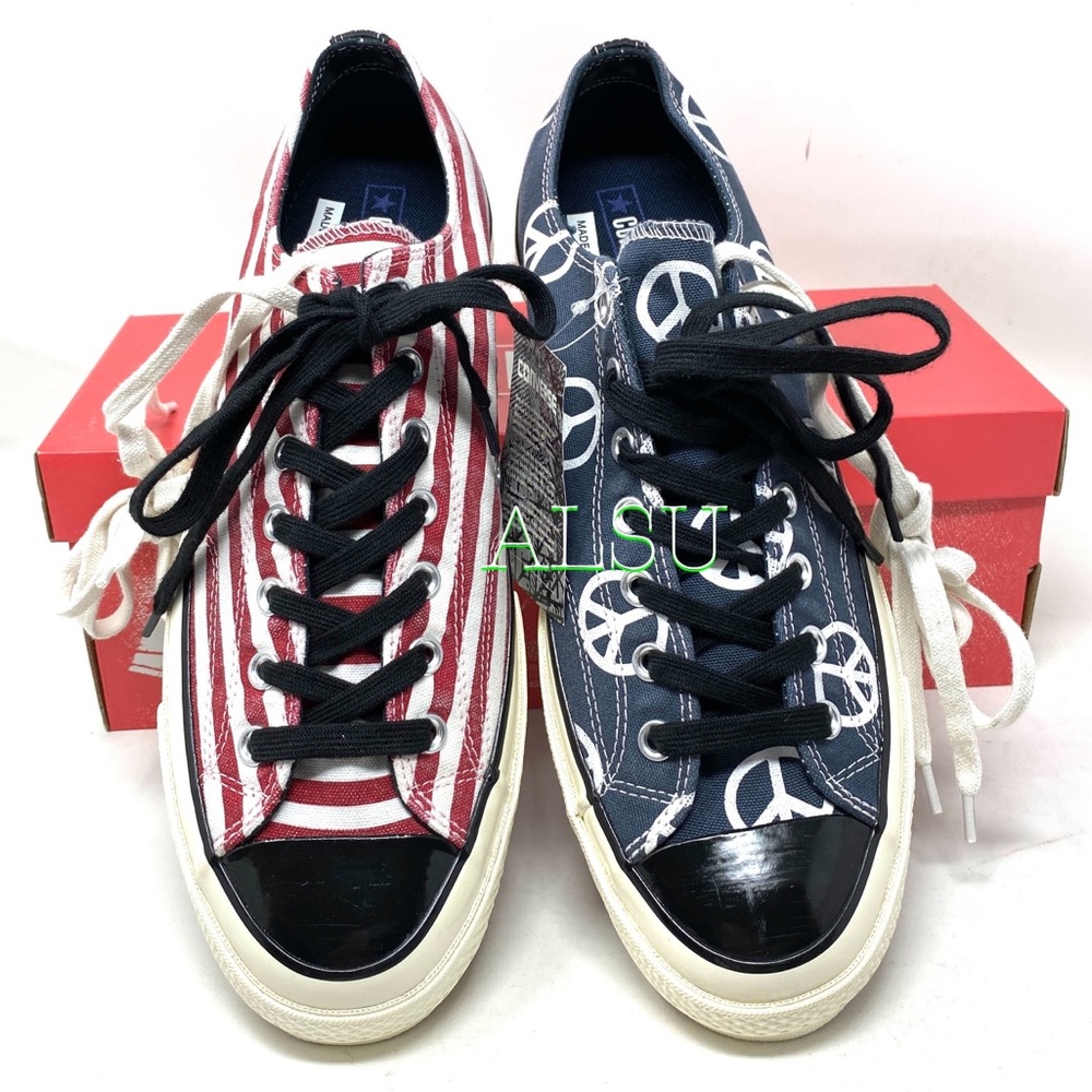 Converse Chuck 70 Peace Pri Low Canvas Shoes Men's Size 11.5 Sneakers 150838C - Picture 5 of 10
